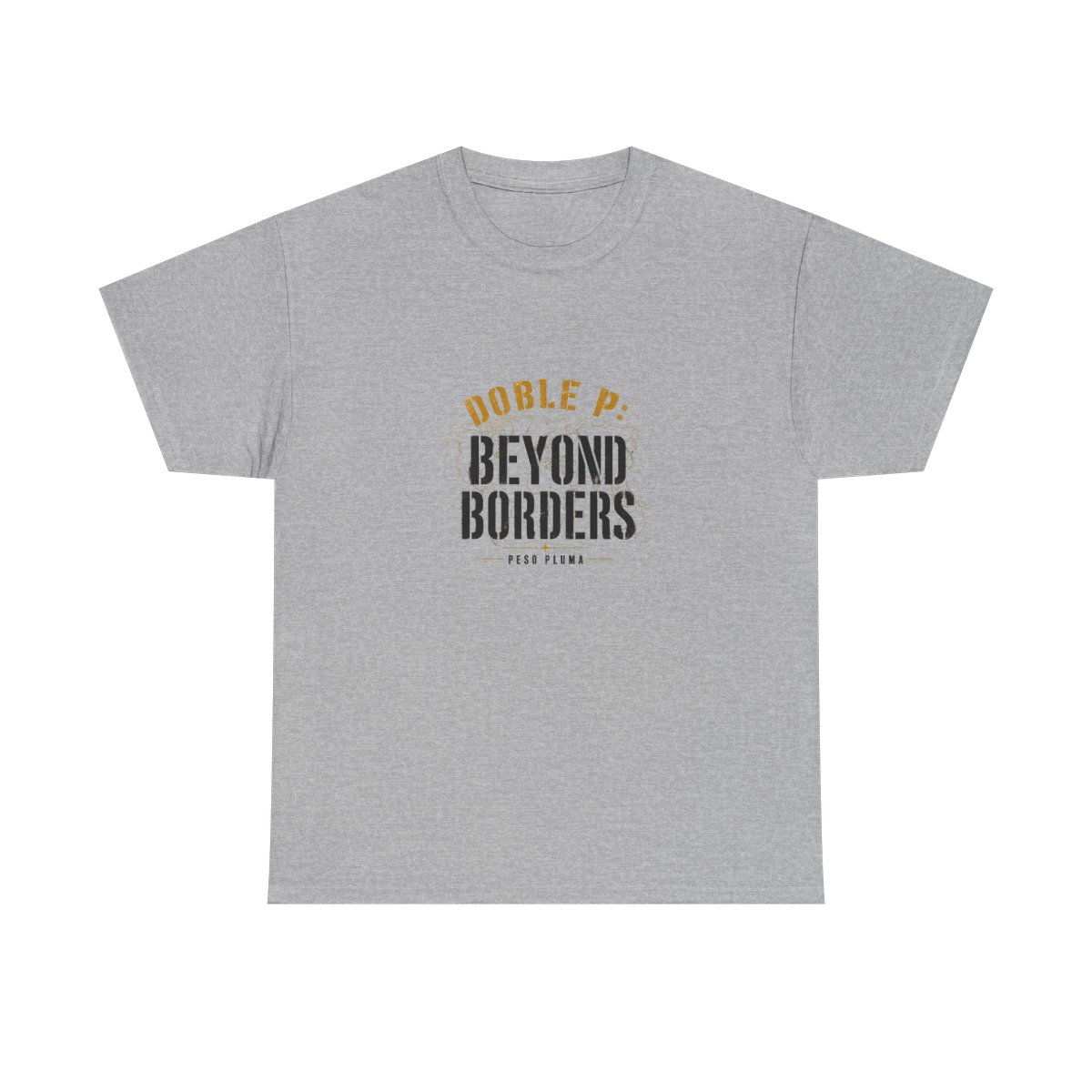 Peso Pluma "Doble P: Beyond Borders" Unisex Tee - alternate angle 2, merchandise