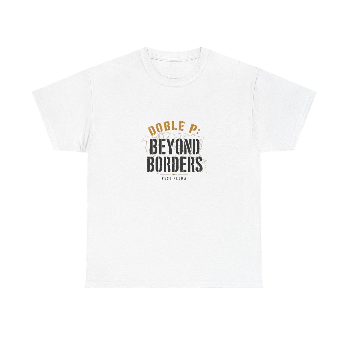 Peso Pluma "Doble P: Beyond Borders" Unisex Tee - alternate angle 3, merchandise