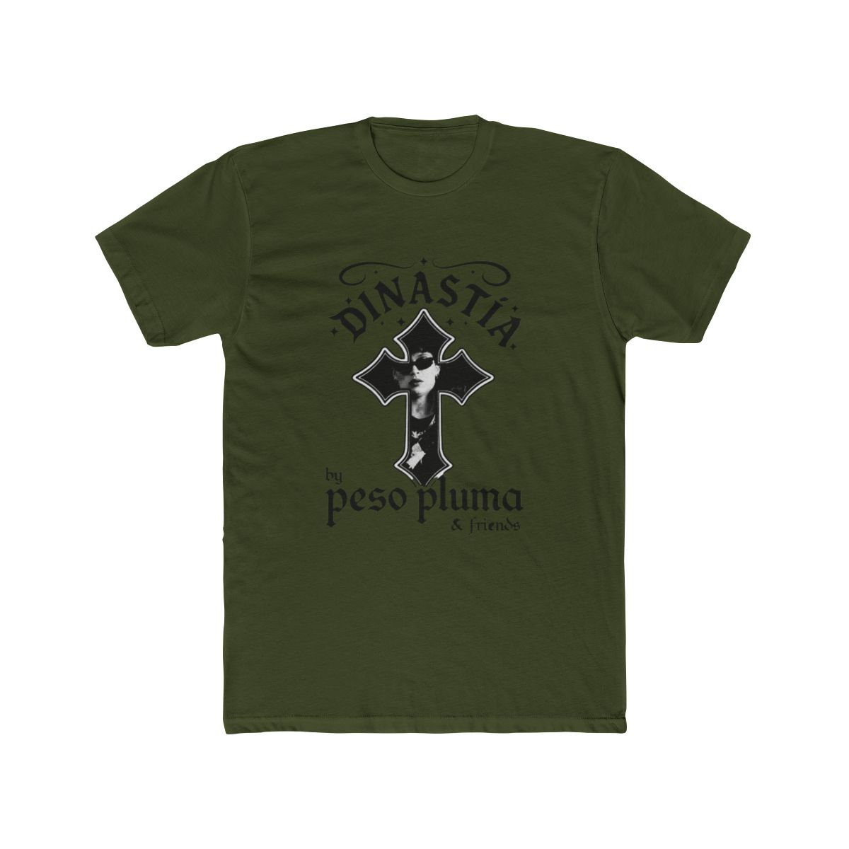 Peso Pluma & Friends Tour, Peso Pluma Friends Dinastia Tour 2026 T Shirt - alternate angle 5, merchandise